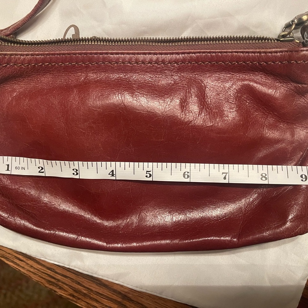 HOBO Rich Brown Leather Crossbody Bag - Picture 7 of 8
